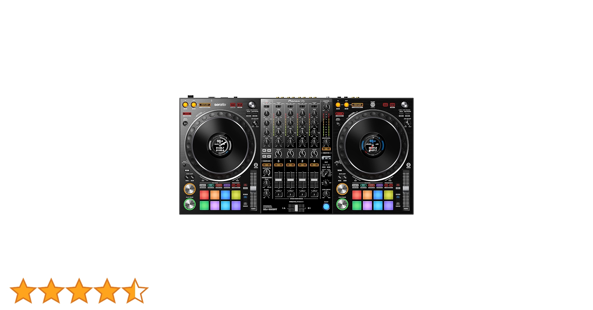 Pioneer DJ DDJ-1000SRT 4-deck Serato DJ Controller : Amazon.in